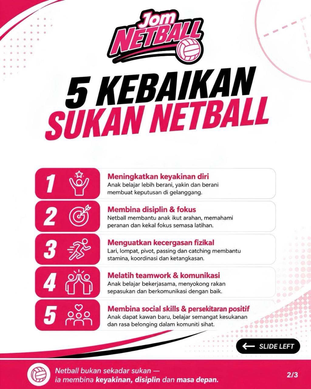 Kebaikan Sukan Netball